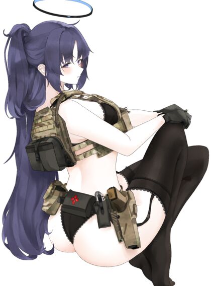 Horny as Fuck Military Babe Yuki Slaying in Her XXX Hentaiforce!