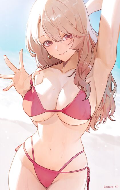 Holy shit!, Miyakosan is fucking hotter than hell wearing her wet hard panties! XXX pic inside!