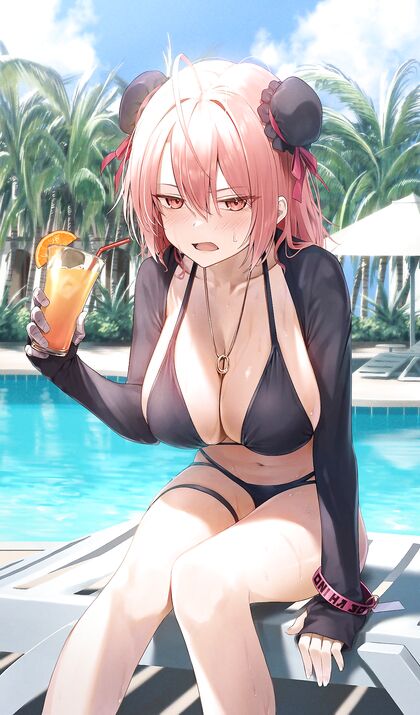 Jizz-worthy Ibara Kassen Porn Pic Near Pool Gets You Hard as Fuck!