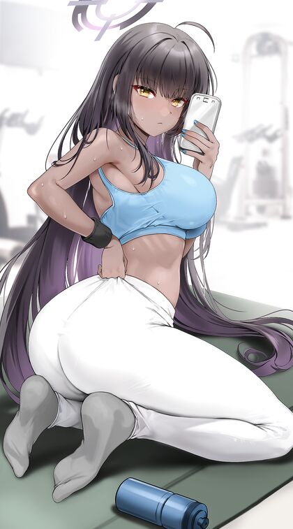 Holy Hotties! Gymnastics Babe Kari gets DPed by Two Horny Coaches in XXX Porn Pic