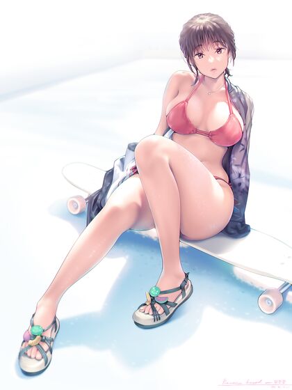 Drainin’ ass in empty hoodpool – Hentaicat XXX pics