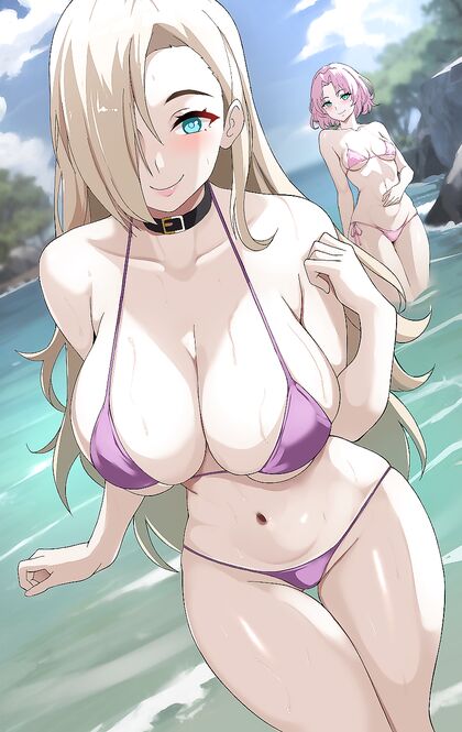 Hentaified Inoe-Sakuro Porn - XXX Pic of Their Epic Bone Session