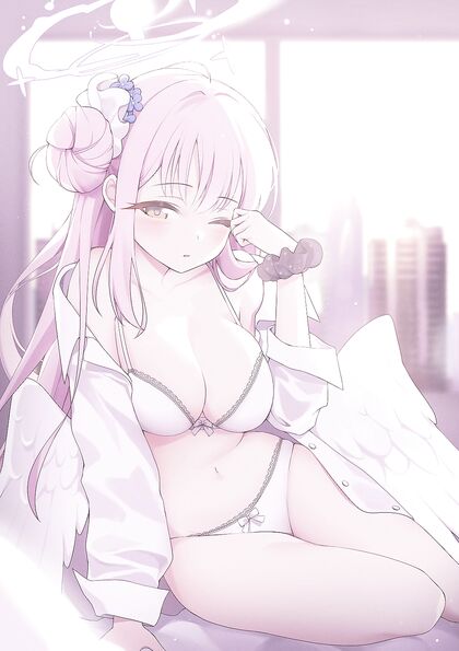 Horny AF Morning Wood - Hentaified Wake-up Fap Pic
