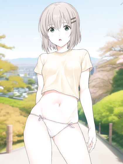 Panty-less Outdoor Fun for Exhibitionists - Hentai XXX Pics Inside!
