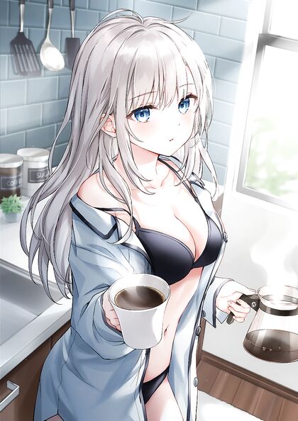 Nothin’ Beats Morning Coffee But Hotter Hentai XXX Pics