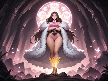 Pink-Haired Beauty with Stunning Torso Width inMind-Bending Hentai Afterimages