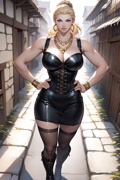 Sunny's Pigtailed Big-Ass Adventures in Hentai AI Porn