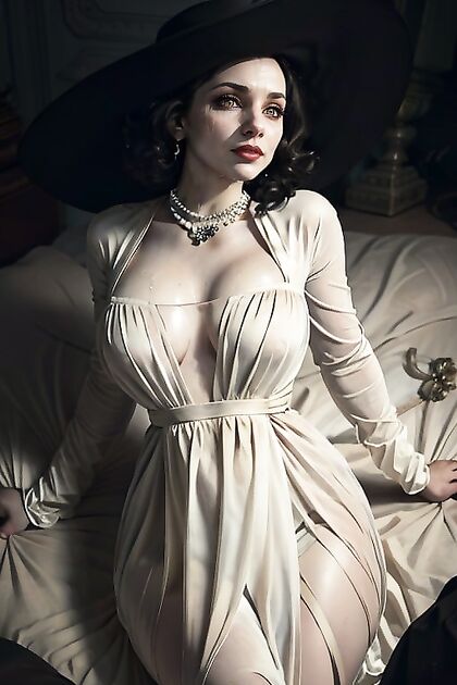 Lady Dimitrescu from Resident Evil Dominates in Missionary Hentai Pleasure