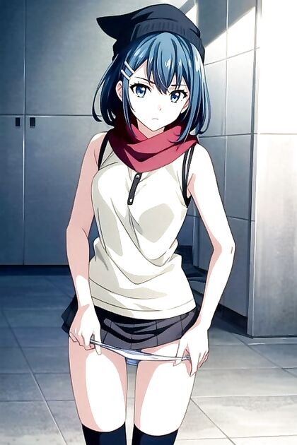 Dawn from Pokemon with Buzzcut Enjoying  Hentai Pleasure Moments
