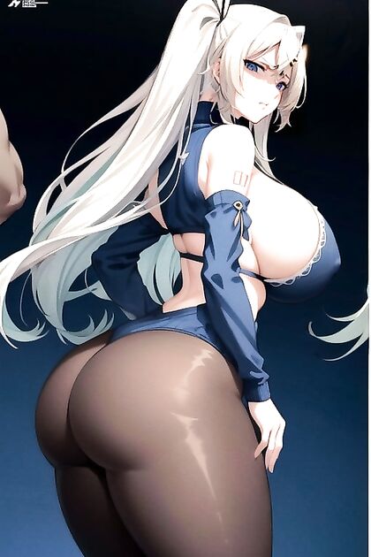 Huge Ass and Wide Hips – arms crossed Hentai Picture