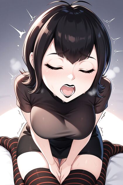 Nessa from Pokémon Seduces in Jean Shorts with Lusty Smile and Open Mouth