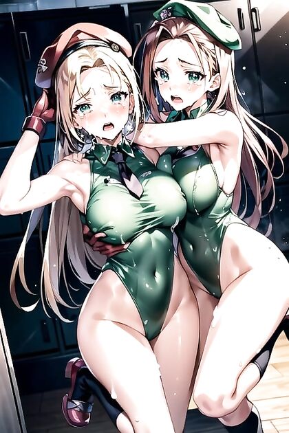 Cammy White Embraces 90s Nostalgia in Sweet Girl 18+s Hugging Hentai Picture