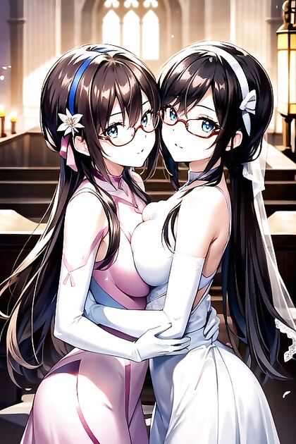 Shirakawa Runa's Full Body Blush in Kimizero Hentai AI Picture