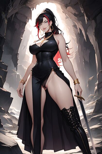 Gray-Eyed Seduction Under Soft Lights in Mesmerizing Hentai Picture