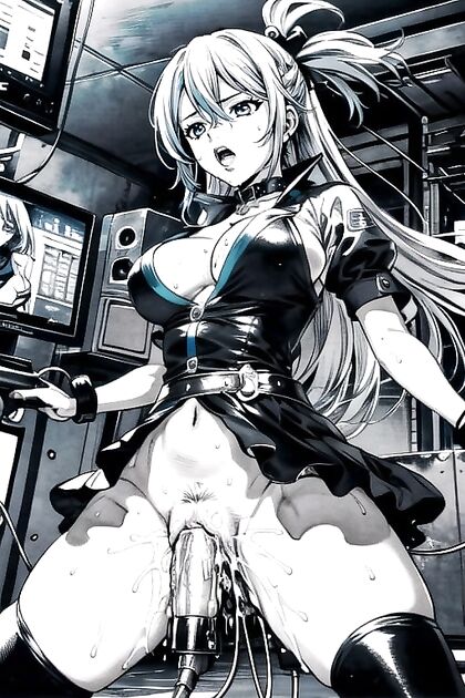 Black & White Dungeon Fantasy in Steamy Hentai Images
