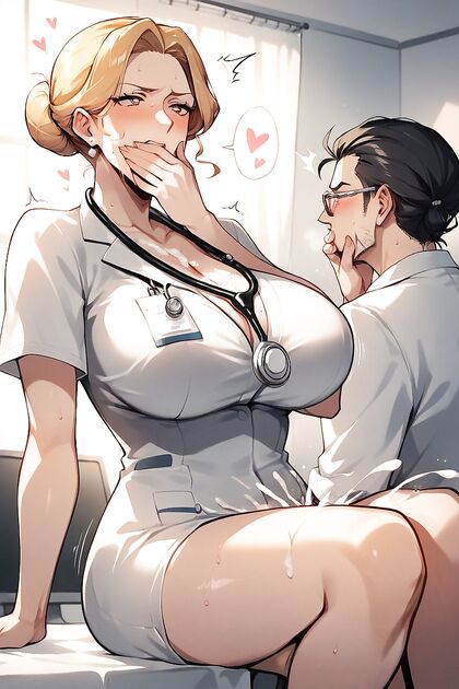 Doctors Sweat It Out inWide-Angle Hentai Images