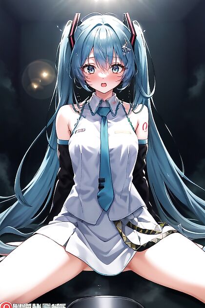 Mouth Agape in Ultra-Detailed Hentai AI Picture