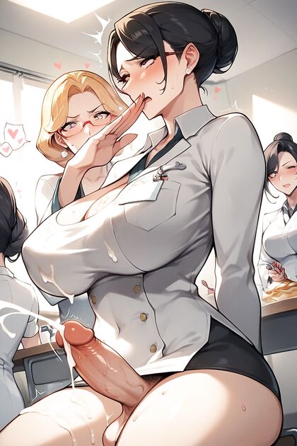 Futuristic Futa With High Ponytail Pounds Woman in HD Hentai Picture