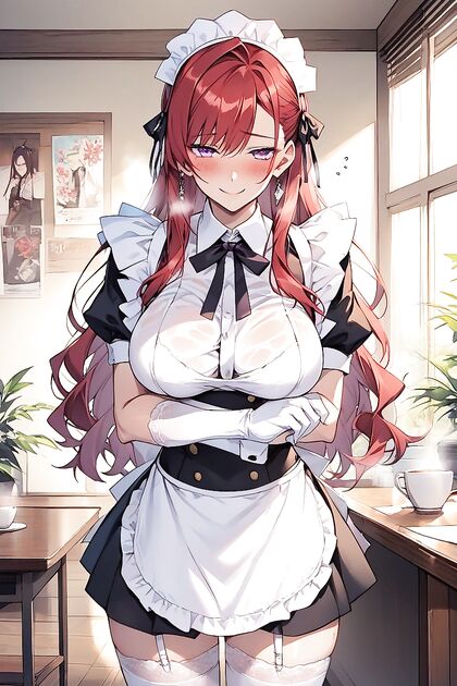Shy Girl 18+ with Massive Breasts Seduces in Steamy Hentai Picture