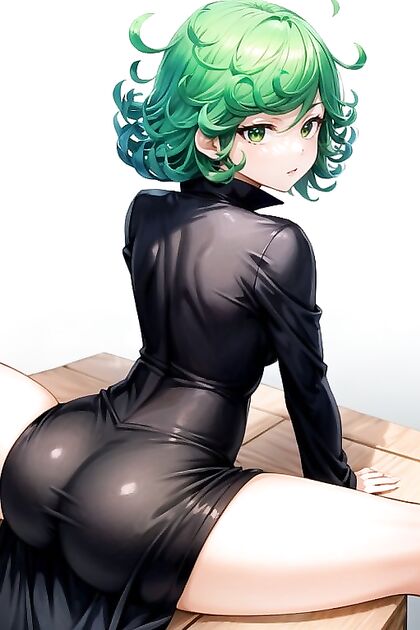 Rear View Bliss – Tokoyami Towa Bound and Pleasured in AnimeAI Fantasy