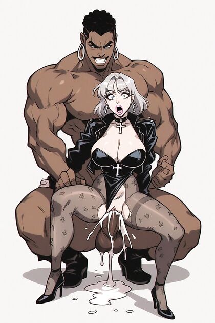 Picture with Many Piercings and Long Foreskin in hentai AI pornos