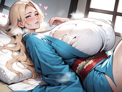 Big-Thighed Beauty in Waist-Shot Picture with Mind-Blowing Hentai Movements