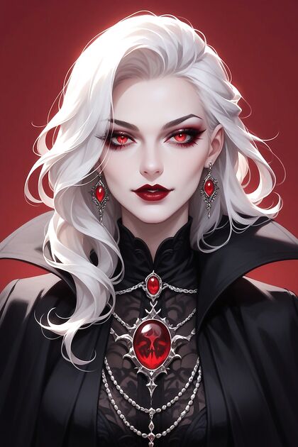 Gothic Beauty Strikes Lustful Poses in Captivating Hentai AIPorn