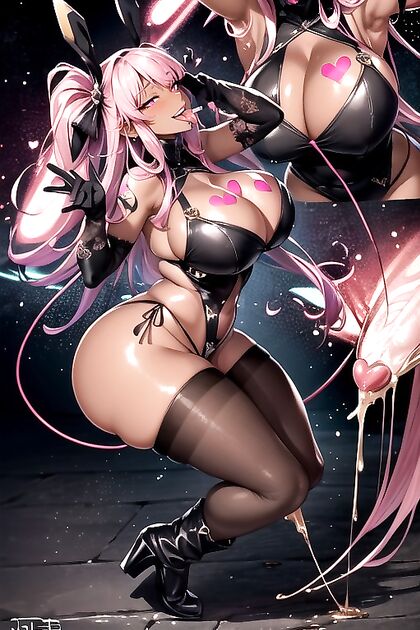 Mind-Melting Ahegao Moments in Dutch-Angle Shots of NSFW Hentai Picture