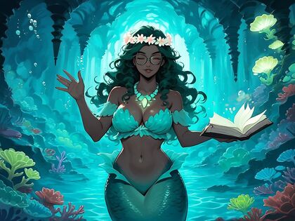 Curvy Mermaids Seduce in a Mysterious Cave forSTEAMY Hentai Fun