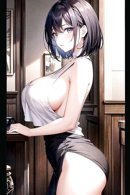 Vietnamese Beauty Shows Off Side Boobs in Short Image Hentai Fun