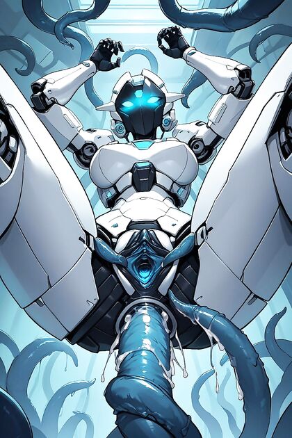 Gigantic Pierced Nipples and Perfect Facial Features in Steaming Hentai Picture