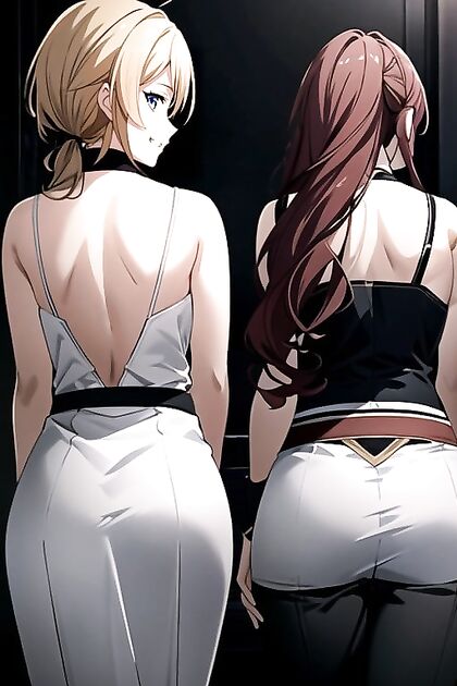 Rear View Grins in Mushoku Tensei – Seductive hentai AI porn delights
