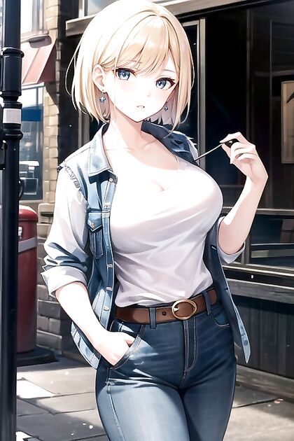 Android 18 from Dragon Ball Z in Seductive Hentai Images