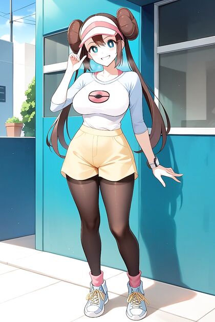 Horny Anime Girl 18+ in Yellow Shorts Gets Facial in Steaming Hentai Image