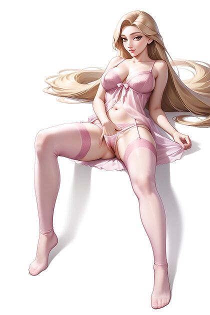 Vagina Juice Dripping Down Legs in Futa Penetration Hentai Adventures