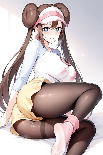 Rosa's Full Body Seduction with Pointed Tits in Steamy Pokémon Hentai Images