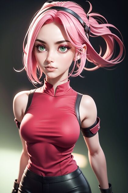 Sakura Wears Seductive Pantyhose for Full-Body Hentai Pleasure