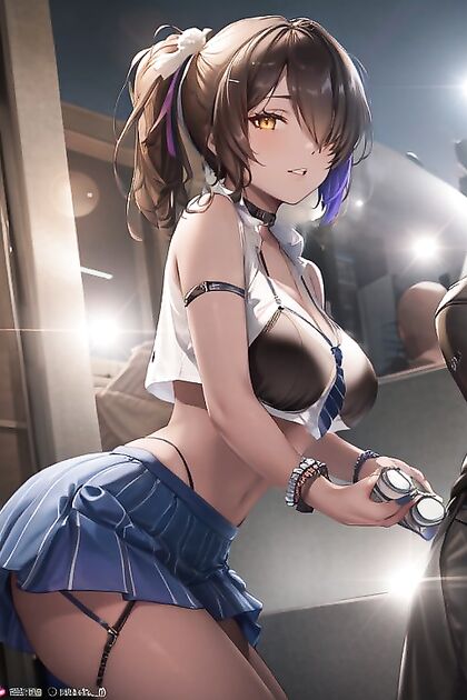 Naga from Nikke Bound in Ultra-Detailed Hentai Pleasure