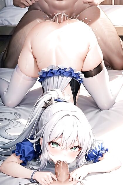Leafa from Sword Art Online Wears Wedding Dress with Ponytail forSTEAMY Hentai Fun