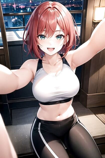 Solo Hentai Fun at the Party – A Sensual Sitting Experience