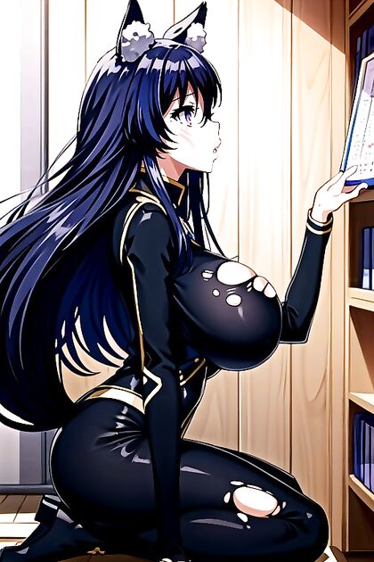 Delta's Breast Expansion Captured in Seductive Side View Hentai Images