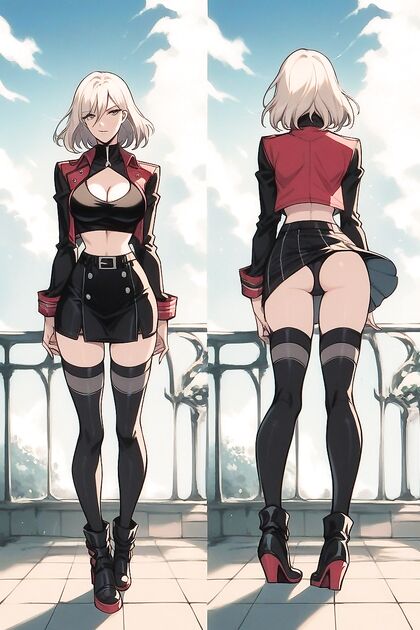 Full Body Bounce Lines – A Rear View Hentai Fantasy