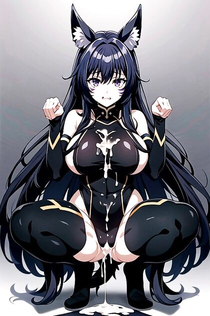 Full Body Naked pet pose Picture in Seductive Hentai Images