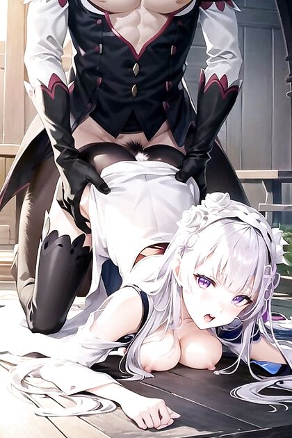 Emilia from Re –Zero Explores the Dungeon in Full Body Hentai Bliss