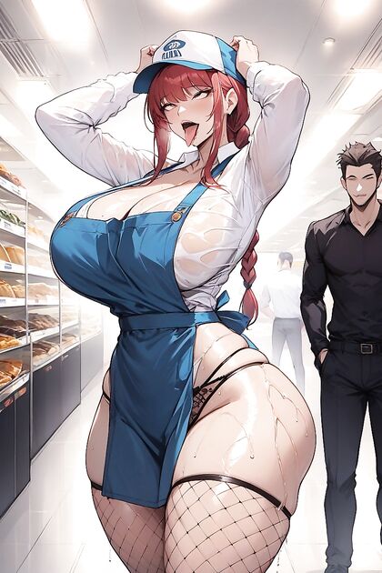 Massive Breasts and Thick Thighs in Perfect Figure Hentai Picture