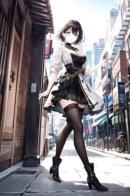 Bust Shot Erotic Anime Adventure in New York City Hentai AIPorn