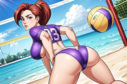 Young 18+ Beauty in Skirt and Crop Top Seduces in Steaming Hentai Images