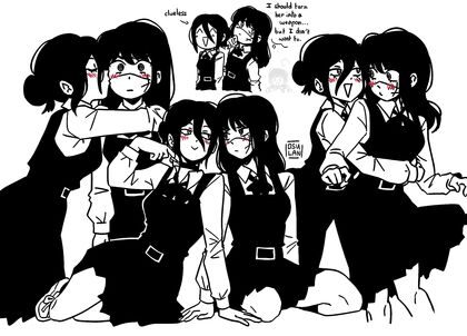 Hella Hot Hentaï XXX Pic of Your Favorite Anime Lesbian Couple - The Steamy Yujiro & Rize Rout