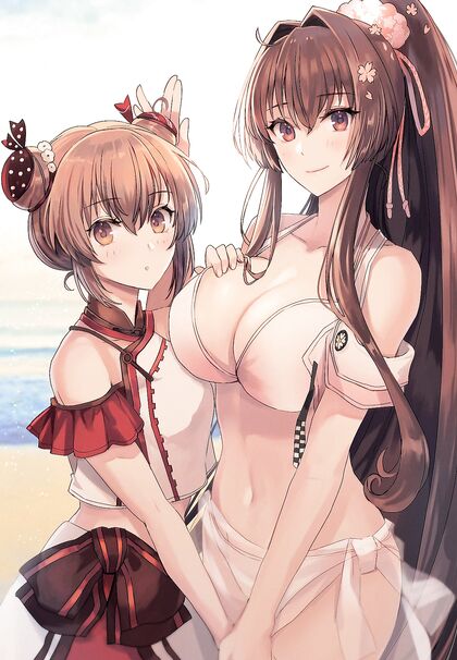 Horny AF Tan-Ying Yammaholes Get Fucked Up on Sand & Surf - Hentaicat XXX Pics!