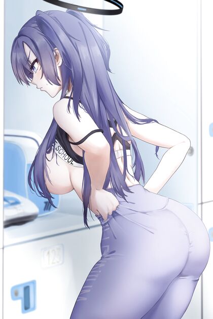 Holy shitlords! Yuukas in her hottest fuckin Yogapantz!